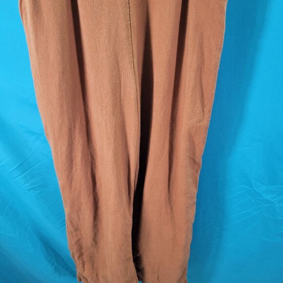Old Navy Womens S-Tall Rust Jumpsuit With Adjustable Straps Relaxed Fit - Picture 4 of 10